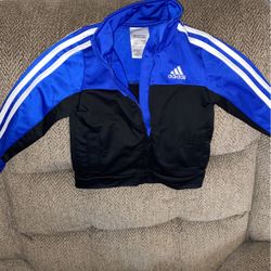 Adidas Zip Up Size 2T 