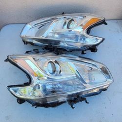 09-14 Nissan Maxima Projector Headlights Luces Calaveras Micas Faros Focos Faroles Headlamps 
