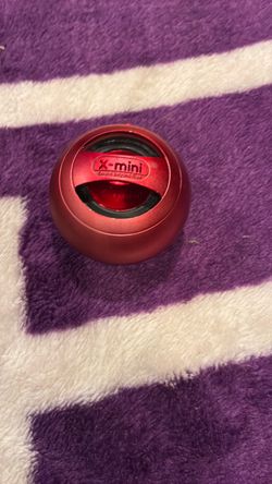 X-Mini Portable Capsule Speaker Red