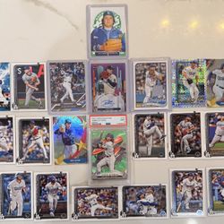 Dodgers Lot Relic Autos Numbered Cards Ohtani Rivers Freeman Sasaki RC See Pics
