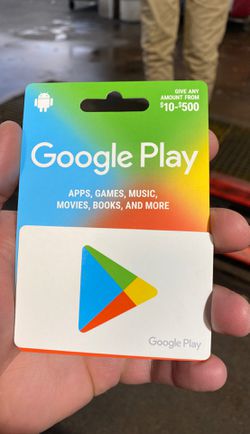 $125 Google Play card