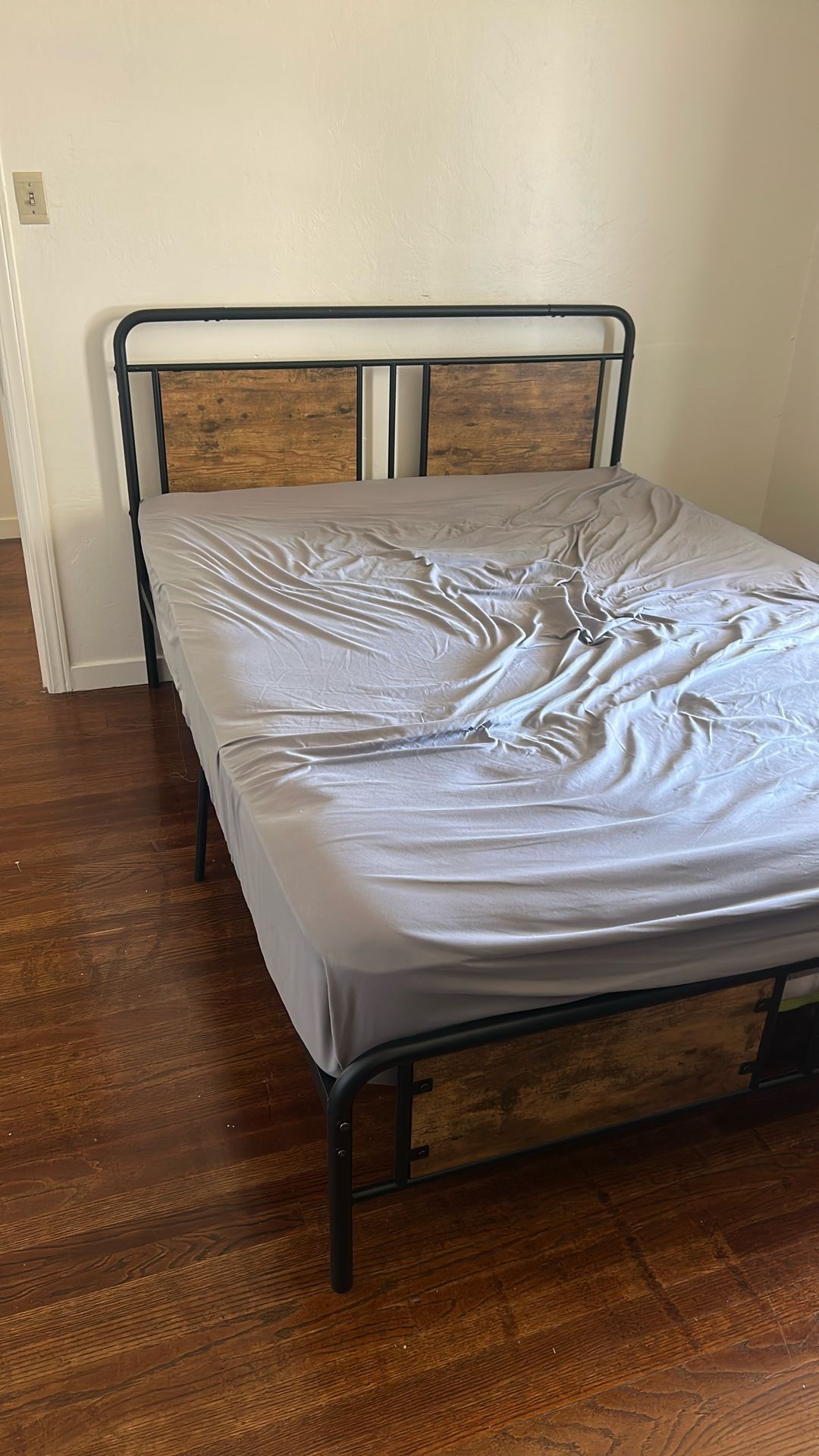 Queen Sized Bed frame And Mattress