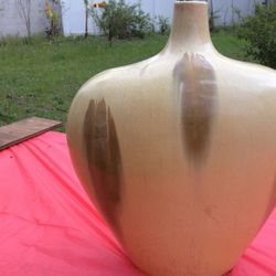 Florero De Cerámica - Adorno De Sala 