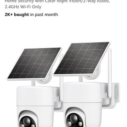 Oculview New 2 solar, security, outdoor cameras
