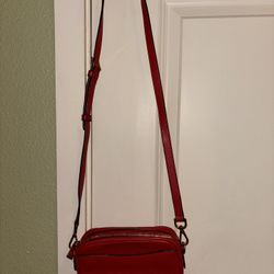 MK red crossbody Bag 