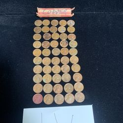  (50) Lincoln Memorial Cents 