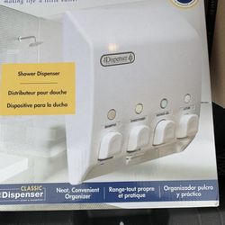 Brand New 4 Chamber Shower Dispenser 