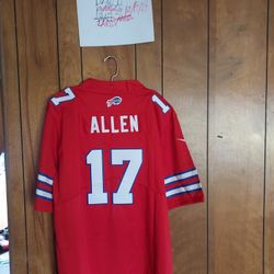 Surprise Sticker With Large Bills Allen Jersey
