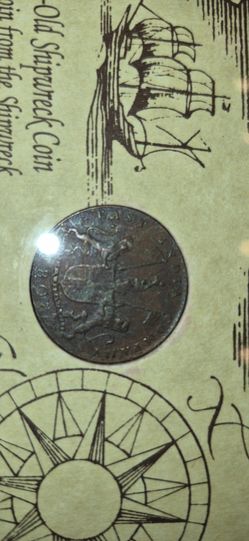 1808 Ship wrecked  coin 186 years old