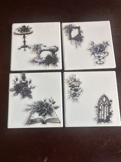 Set Of 4 Coasters 