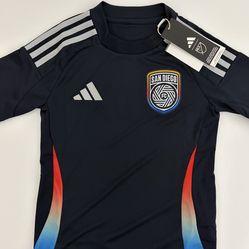 Adidas MLS San Diego FC 2025/26 Youth Home Jersey S (9-10Y)