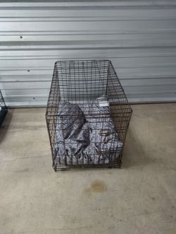 Dog metal crate