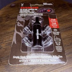 Safariland Impulse Hearing Protection, In Ear Earplugs with Keychain Storage