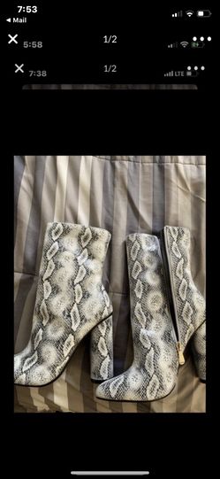 Size 6 snake skin