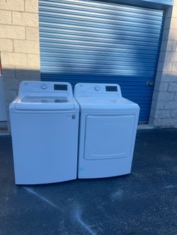 LG washer and dryer set