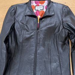 Genuine Leather Jacket For Ladies 