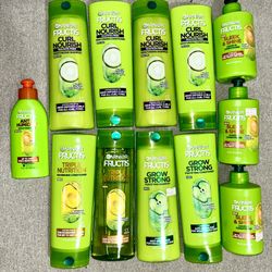 Garnier Fructis Shampoos & Conditioners