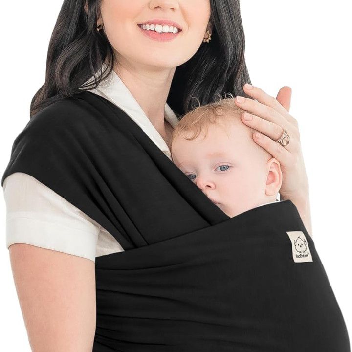 Kea Babies Baby Wrap Carrier (Black)