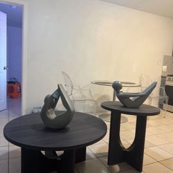 Both Tables & Statues