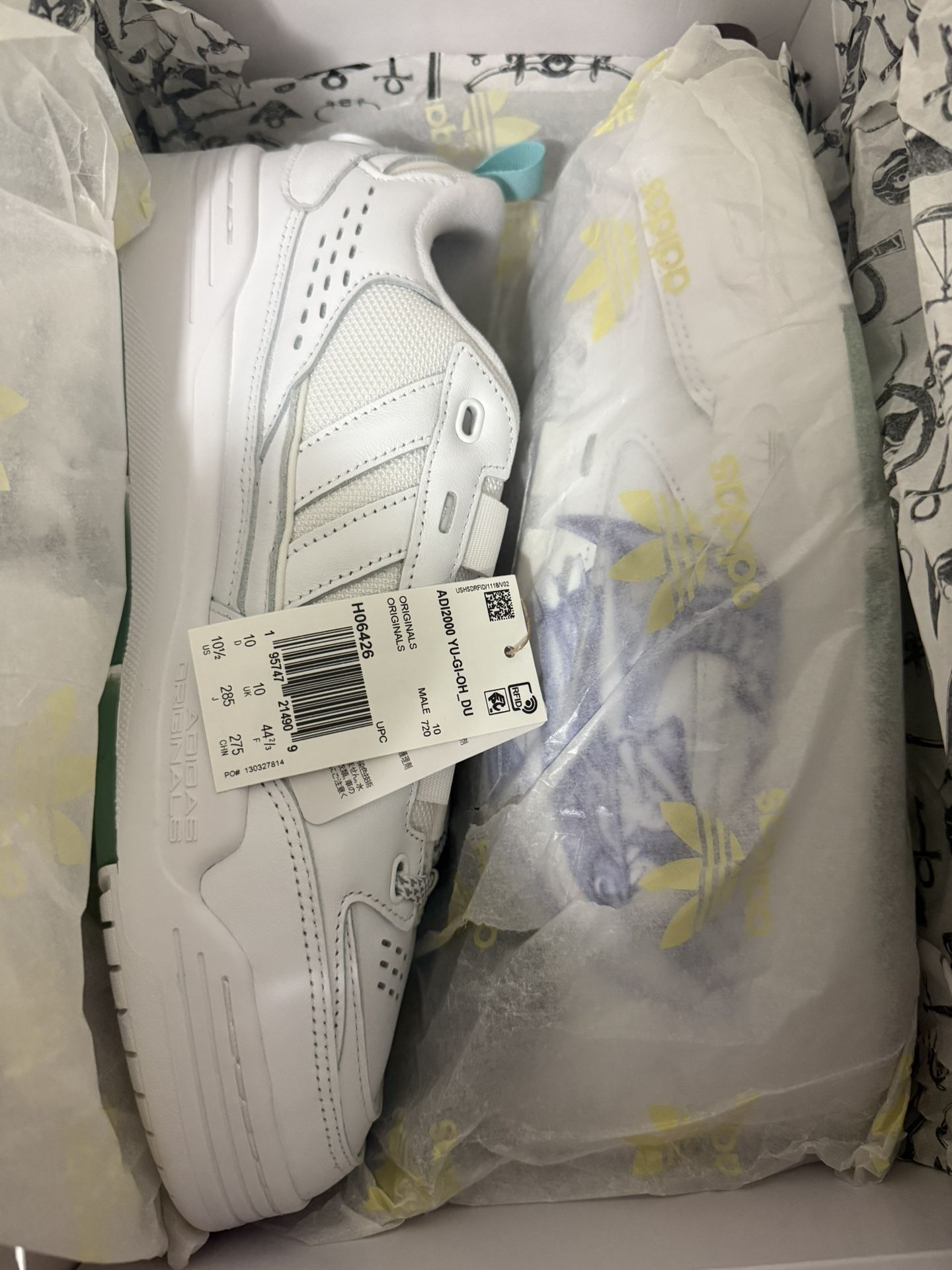 Yu-Gi-Oh! x Adidas ADI2000 “Blue Eyes White Dragon”