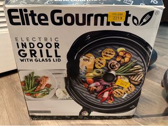 Electric indoor grill