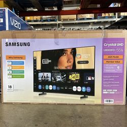 Samsung 55” Crystal UHD Smart TV Brand New In Box