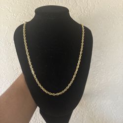 14k Gold Rope Chain