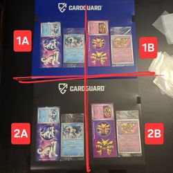 Pokemon Chien Pao And Alakazam Your Choice Sticker and Card Sets, Sealed Card