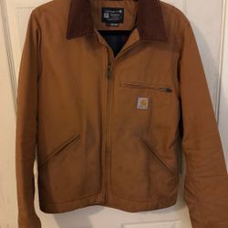 Carhartt Rugged Flex Duck Detroit Jacket – Men’s Size S – Good Used Condition