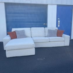 🚚FREE DELIVERY🚚 Ikea- KIVIK Sectional Tallmyra white/black Couch
