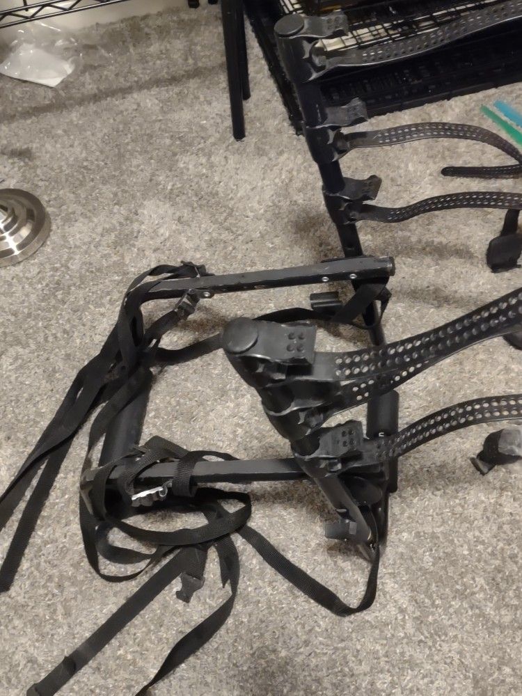 Rear Mount 3 Bicycle Bike Rack