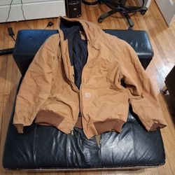 Carhartt XL-TALL Hooded Coat (worn 1/2 season)