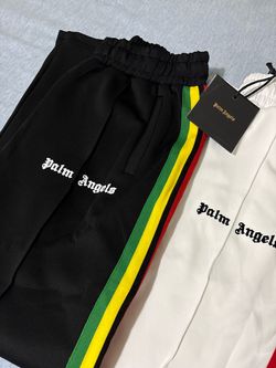 Palm Angels Track Pants with Side Stripe