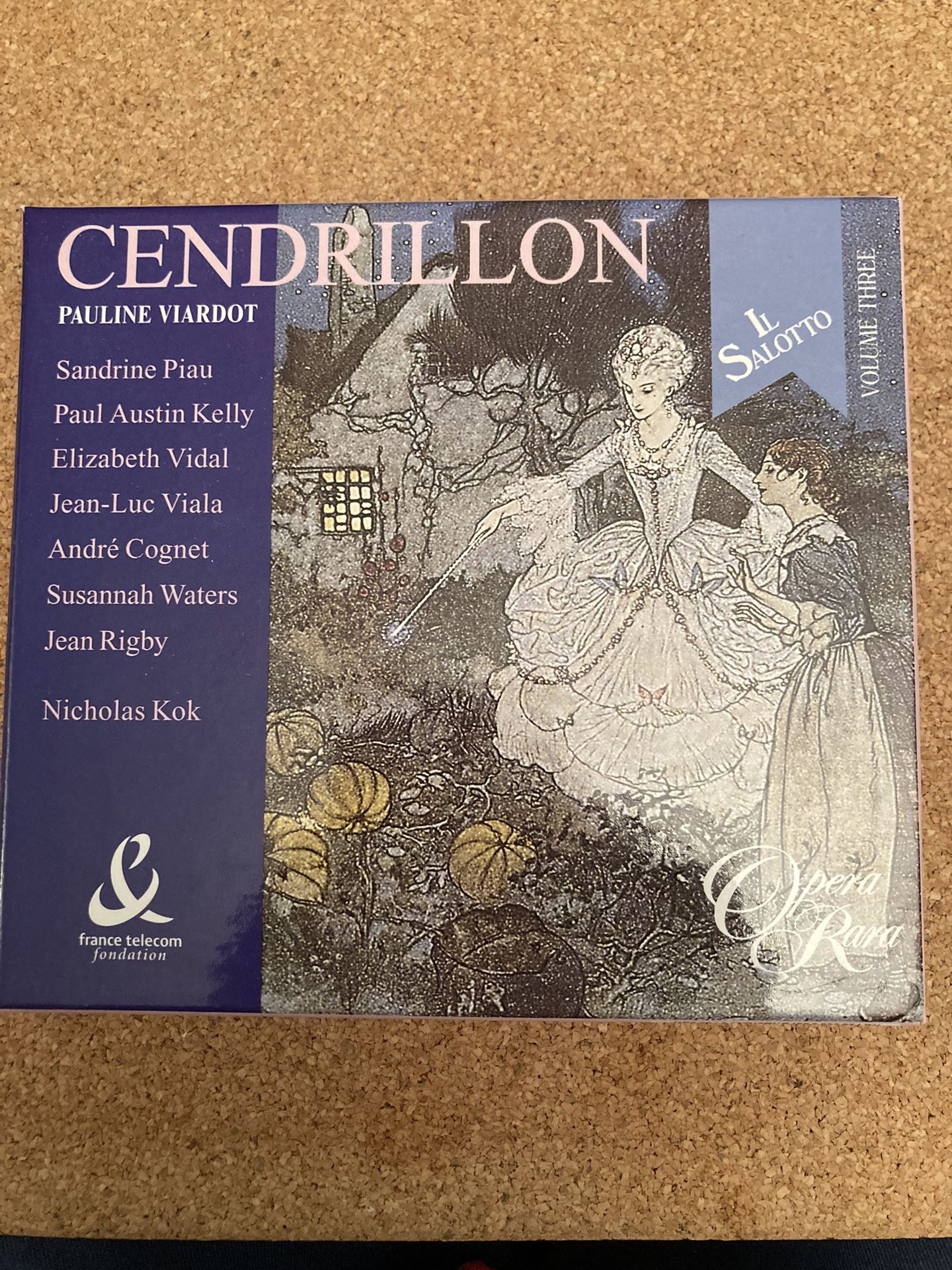 PAULINE VIARDOT : Cendrillon- Il Salotto, Vol. 3, Rare, Like New Box Set