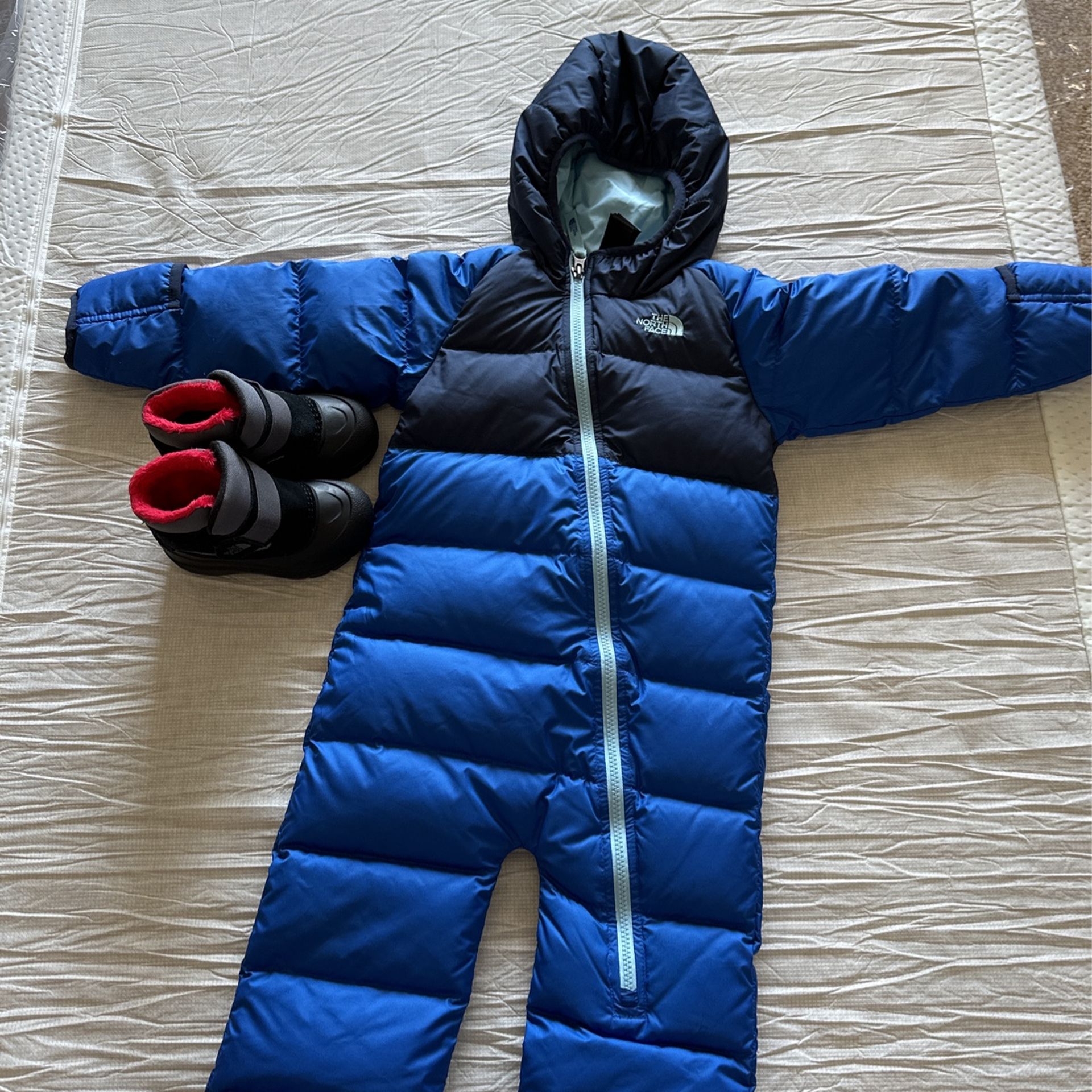 North face Snow Jacket And Boots