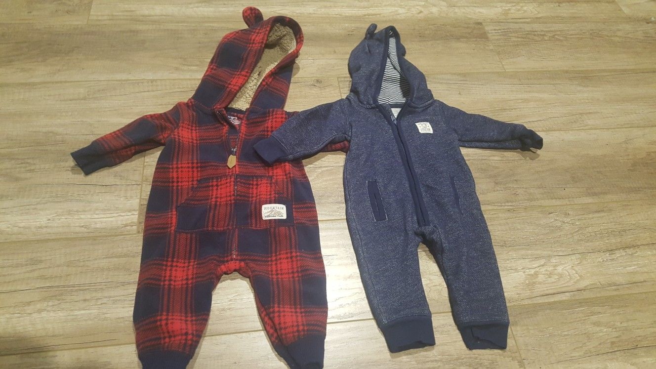 Winter infant clothes and jumpsuit