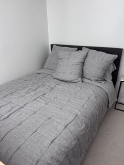 Queen mattress and frame