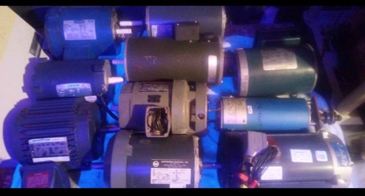 10 Brand New Phase Electric Motors Bundle