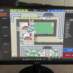 Acer SB220Q monitor Includes power cord and VGA cable