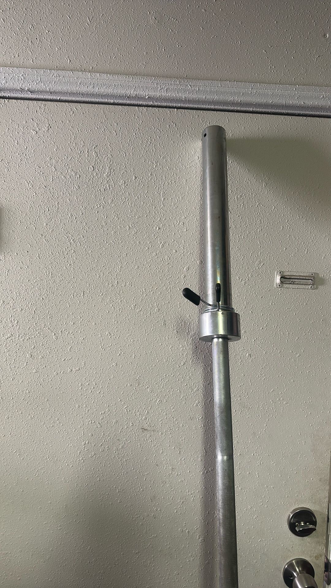 Olympic Barbell 45lbs 2 Inches wide With Clamps