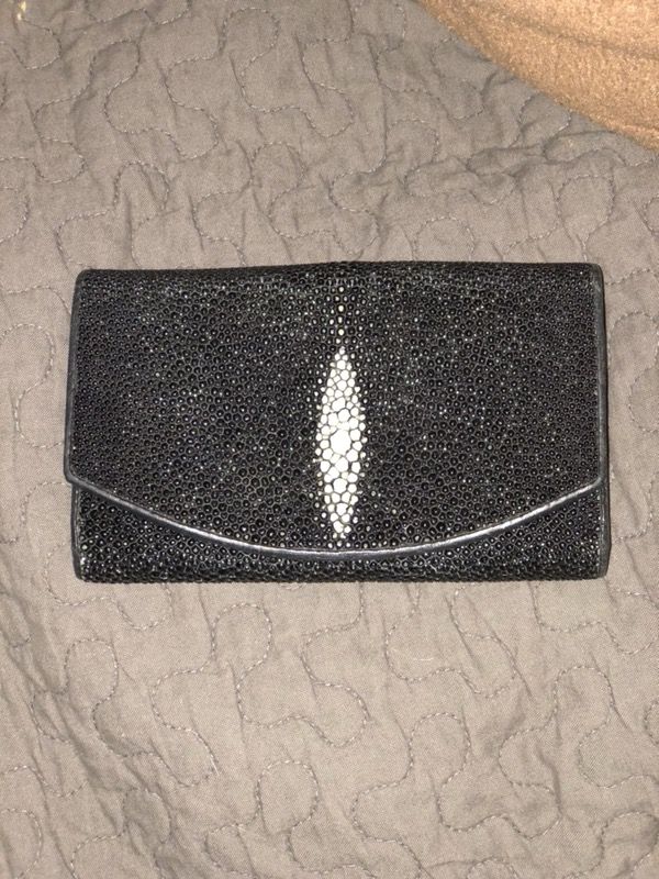 Rota genuine stingray skin women’s wallet