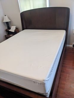 Queen Bed Frame , Mattress And All