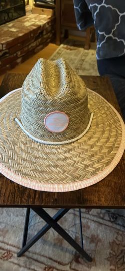 Kids Rip Curl Straw Lifeguard Hat