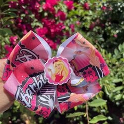 Barbie hair bow 