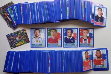 FIFA World Cup Sticker 2026 Blue Parallel Complete Set with Coca Cola Stickers