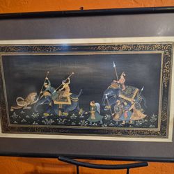 This painting is from the turn of the century, and it has a value that is good for collectors