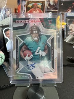 Tank Bigsby Rookie Autograph Card