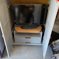 Antique Tv Armoire 