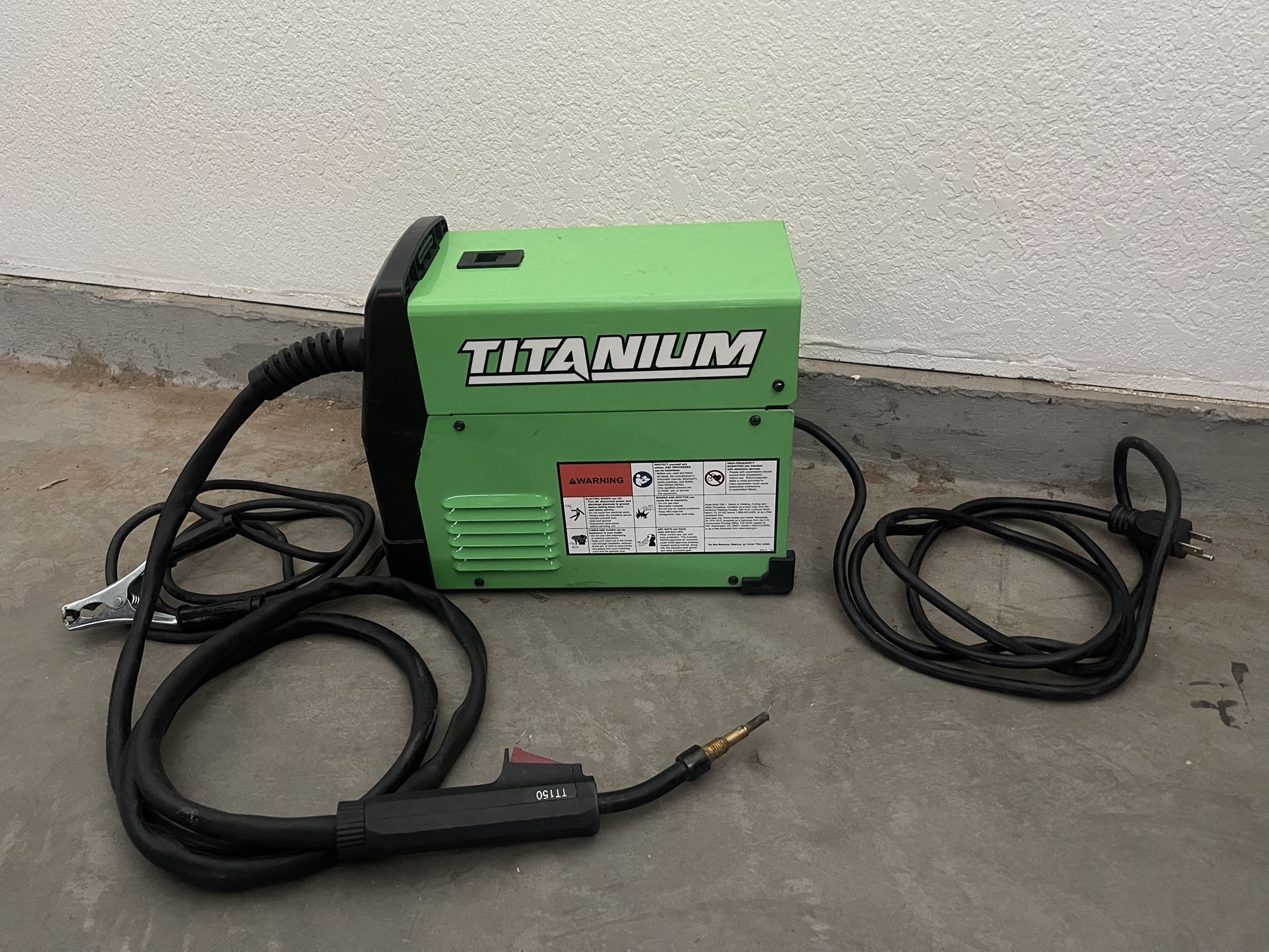 Titanium Flux Core Welder