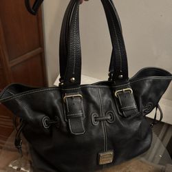 Dooney And Bourke Large Tote Leather Bag